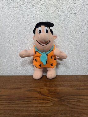 Plush Fred Flintstone 1993 Hanna Barbera 10" Stuffed Figure